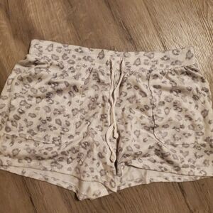 Leopard Print Women's Shorts